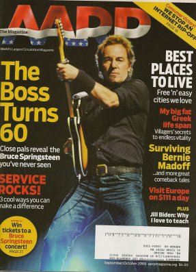 couverture aarp springsteen